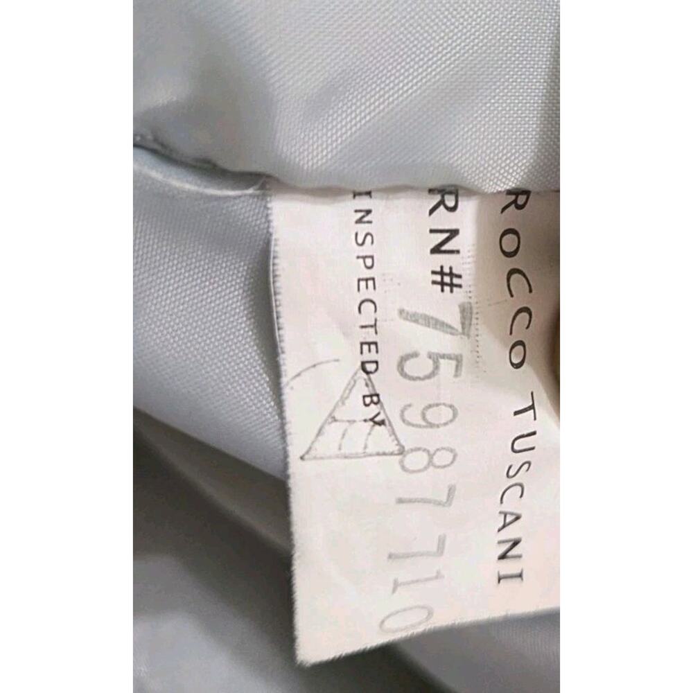 Vintage Rocco Tuscani Italian Lambskin Leather Bomber Jacket XXL 58in - Picture 9 of 16